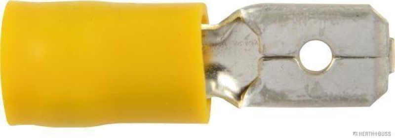 HERTH+BUSS 50252522066 Quetschverbinder 4 - 6 mm&sup2;, 6,3 x 0,8 mm, DIN 46245, 10 St&uuml;ck