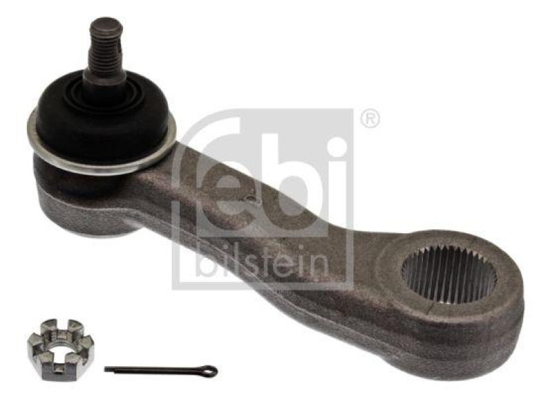 FEBI BILSTEIN 41289 Lenkstockhebel mit Kronenmutter und Splint f&uuml;r MITSUBISHI