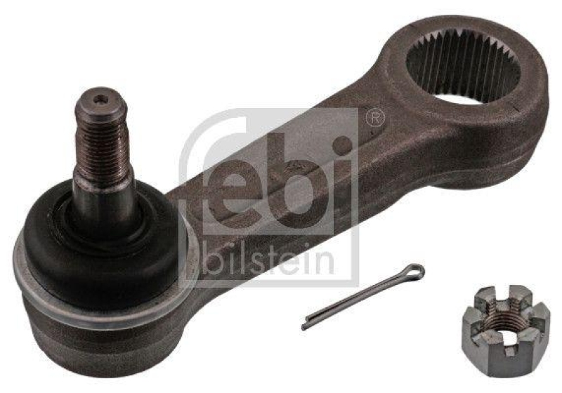 FEBI BILSTEIN 41292 Lenkstockhebel mit Kronenmutter und Splint f&uuml;r MITSUBISHI