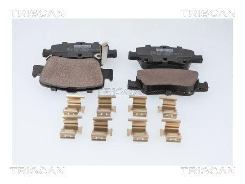 TRISCAN 8110 13090 Bremsbelag Hinten f&uuml;r Toyota Auris