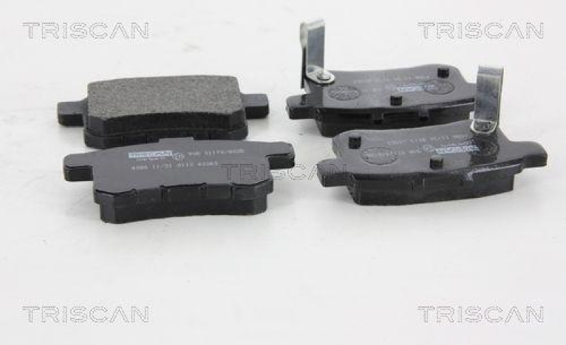 TRISCAN 8110 40063 Bremsbelag Hinten für Honda Accord