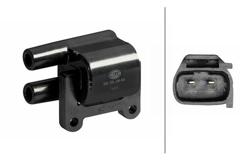 HELLA 5DA 358 168-651 Z&uuml;ndspule