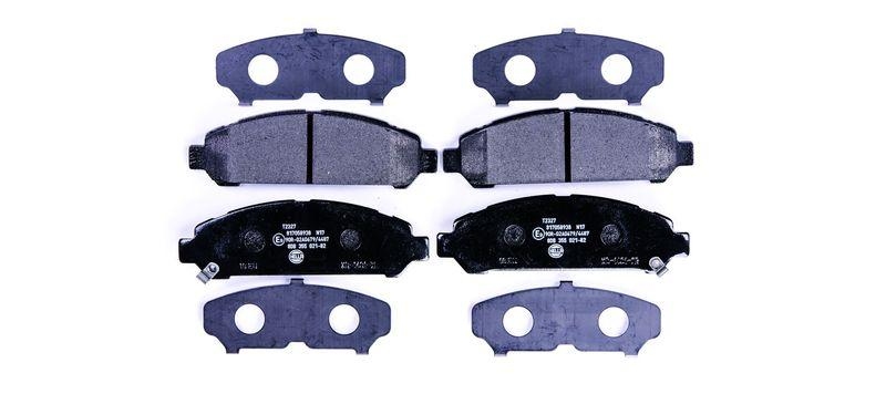 HELLA 8DB 355 021-821 Bremsbelagsatz, Scheibenbremsbelag f&uuml;r TOYOTA VENZA