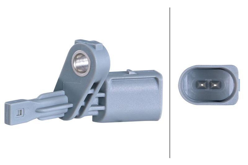 HELLA 6PU 012 039-011 Sensor, Raddrehzahl f&uuml;r SEAT/PORSCHE/SKODA/VW/...