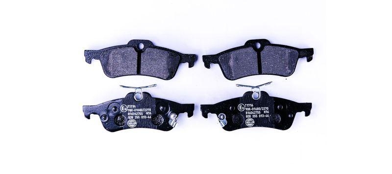 HELLA 8DB 355 013-461 Bremsbelagsatz, Scheibenbremsbelag f&uuml;r TOYOTA