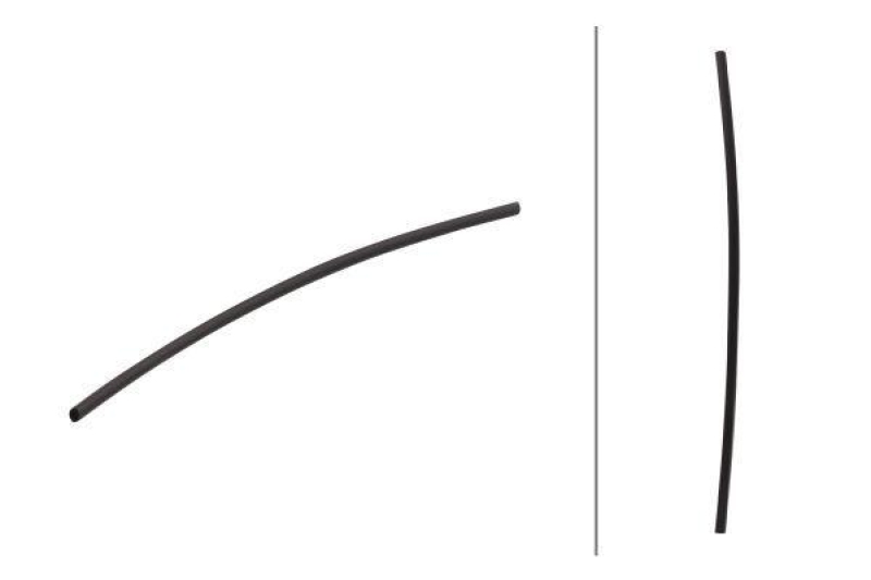 HELLA 9MJ 008 039-011 Wärmeschrumpfschlauch Ø 4,8 mm, schwarz, 3:1