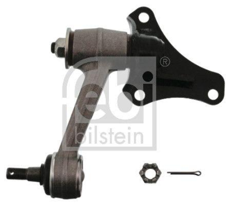 FEBI BILSTEIN 41298 Lenkzwischenhebel mit Kronenmutter f&uuml;r MITSUBISHI