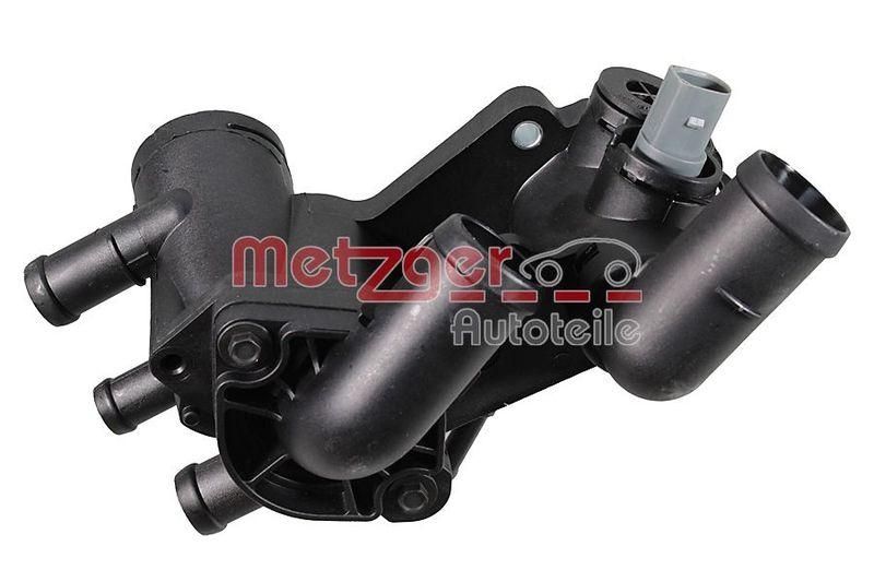 METZGER 4006471 Thermostat K&uuml;hlmittel, Mit Geh&auml;use f&uuml;r AUDI/SKODA/VW/&Ouml;FFNUNGSTEMP. [&deg;C] 87
