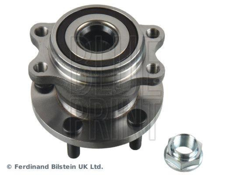 BLUE PRINT ADS78317 Radlagersatz mit Radnabe, ABS-Impulsring und Achsmutter f&uuml;r SUBARU