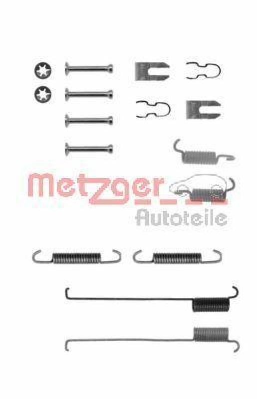 METZGER 105-0739 Zubeh&ouml;rsatz, Bremsbacken f&uuml;r FIAT/FORD