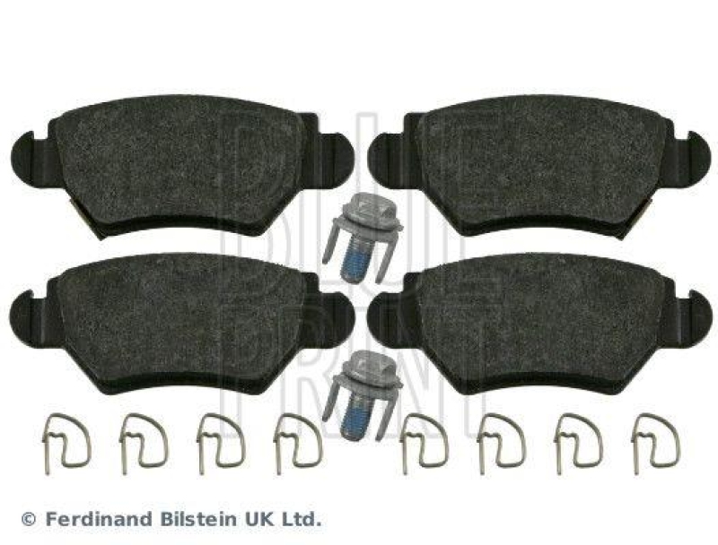 BLUE PRINT ADW194212 Bremsbelagsatz mit Befestigungsmaterial f&uuml;r Opel PKW