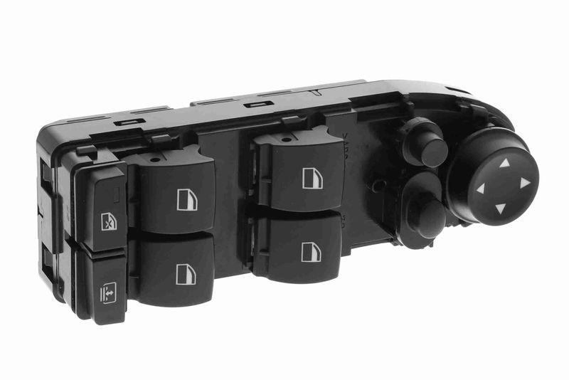 VEMO V20-73-0242 Schalter, Fensterheber schwarz mit Sonnenschutzrollo f&uuml;r BMW