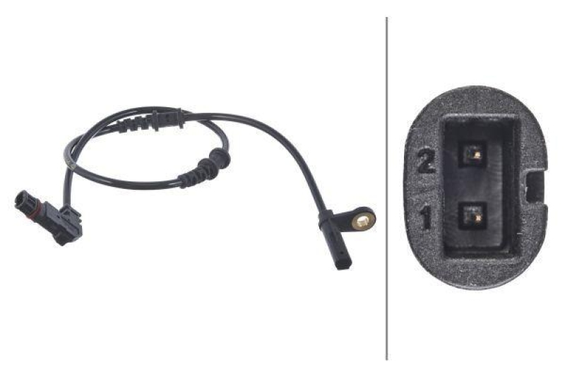 HELLA 6PU 012 039-711 Sensor, Raddrehzahl f&uuml;r MB