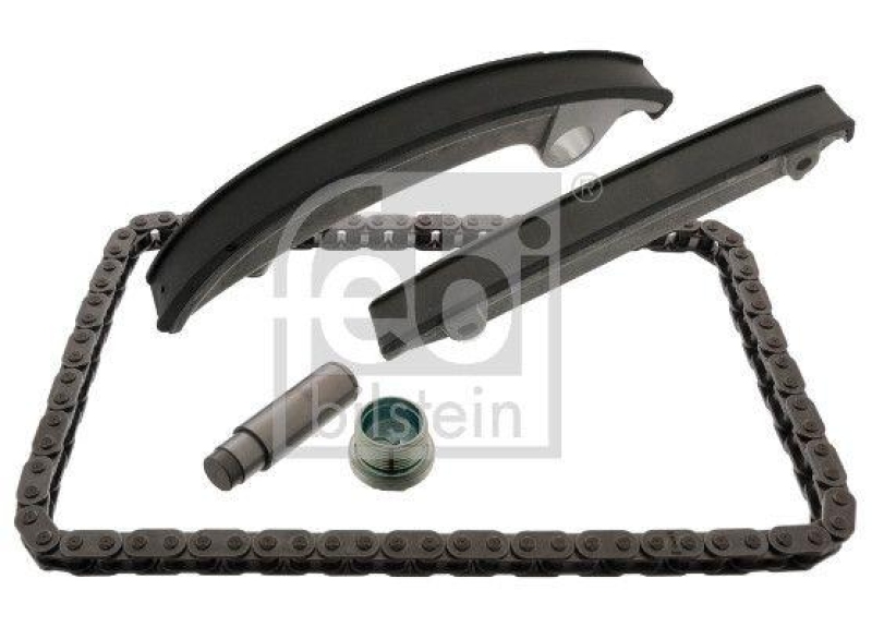 FEBI BILSTEIN 30449 Steuerkettensatz f&uuml;r Nockenwelle, mit Gleitschienen und Kettenspanner f&uuml;r Opel