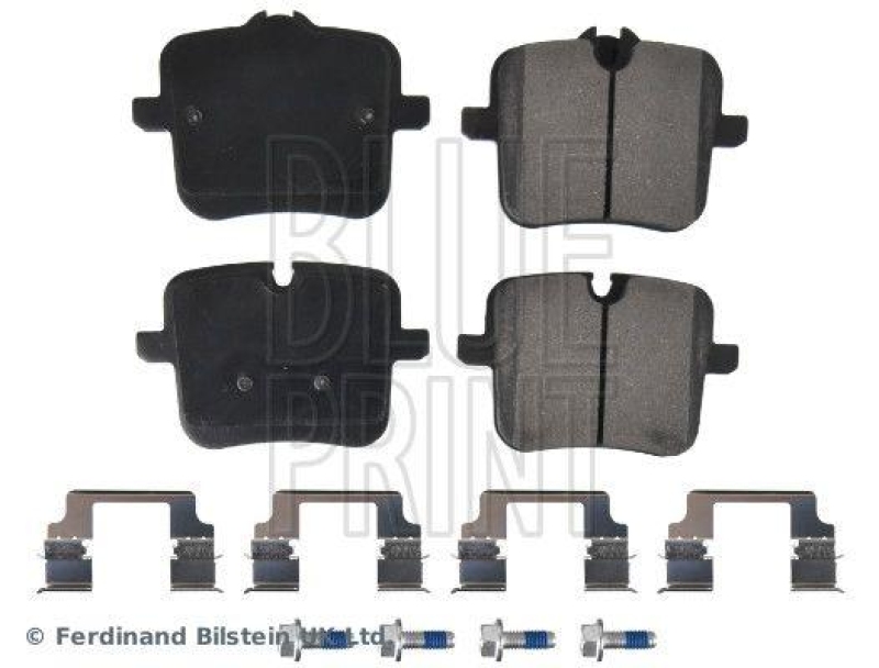 BLUE PRINT ADBP420079 Bremsbelagsatz mit Befestigungsmaterial f&uuml;r BMW