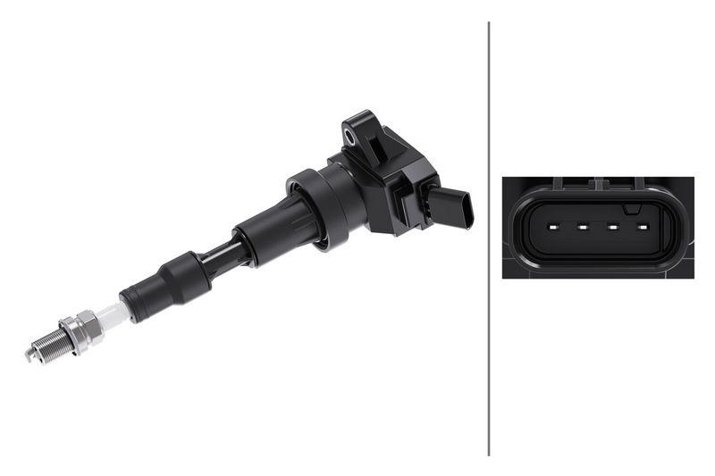 HELLA 5DA 358 168-781 Zündspule