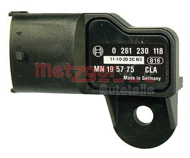 METZGER 0906105 Sensor, Saugrohrdruck f&uuml;r MITSUBISHI/SMART