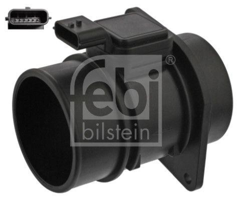 FEBI BILSTEIN 45787 Luftmassenmesser mit Geh&auml;use f&uuml;r Renault