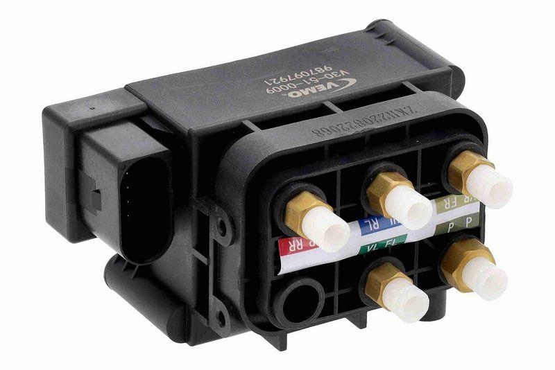 VEMO V30-51-0009 Ventil, Druckluftanlage mit Anschlussadaptern für MERCEDES-BENZ