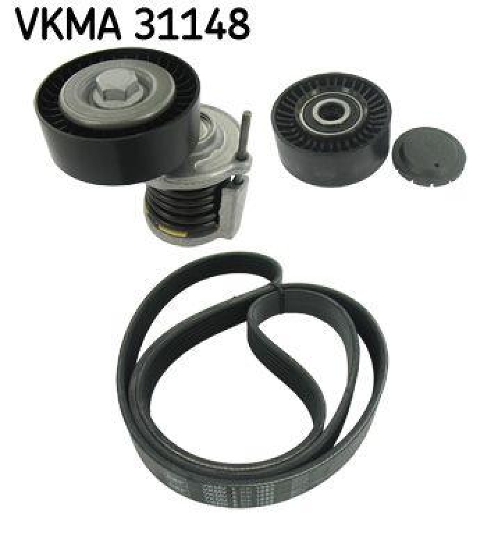 SKF VKMA 31148 Keilrippenriemensatz