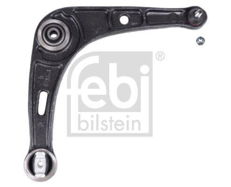 FEBI BILSTEIN 10876 Querlenker mit Lagern, Gelenk und Sicherungsmutter f&uuml;r Renault