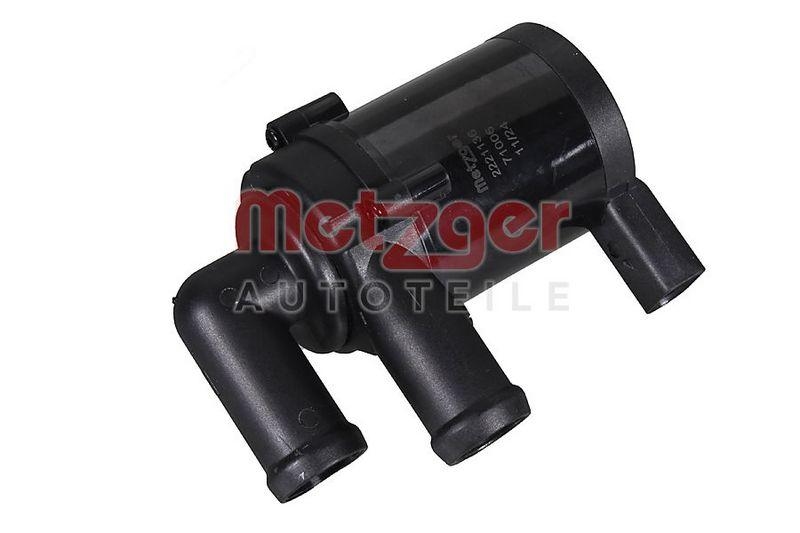 METZGER 2221136 Zusatzwasserpumpe f&uuml;r AUDI/PORSCHE/VW