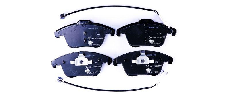 HELLA 8DB 355 013-731 Bremsbelagsatz, Scheibenbremsbelag f&uuml;r P.S.A
