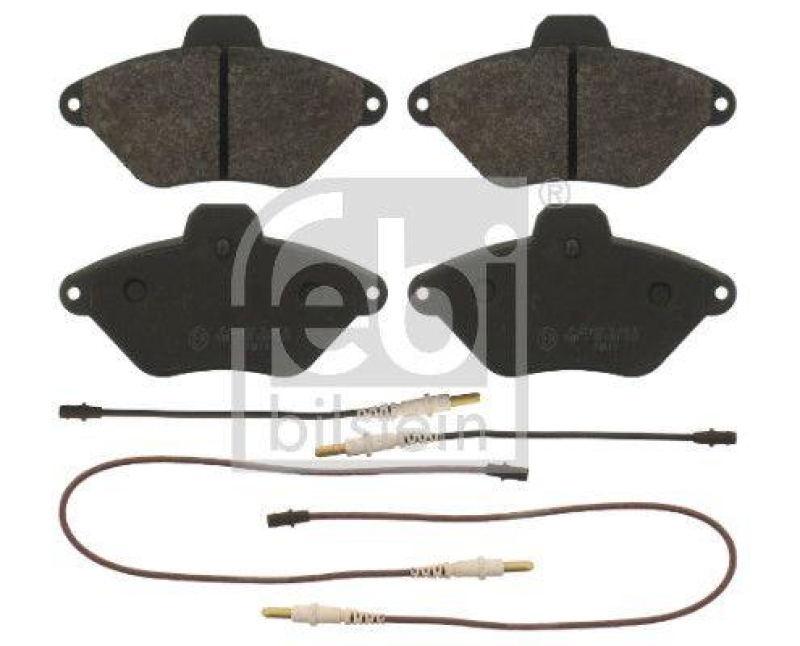 FEBI BILSTEIN 16415 Bremsbelagsatz f&uuml;r CITROEN