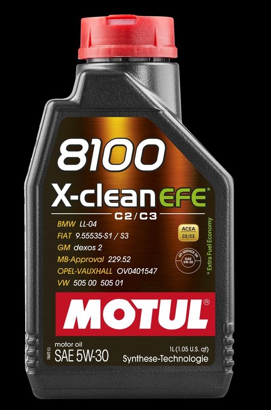 MOTUL 109457 Motoröl 8100 X-clean EFE 5W-30 60 L