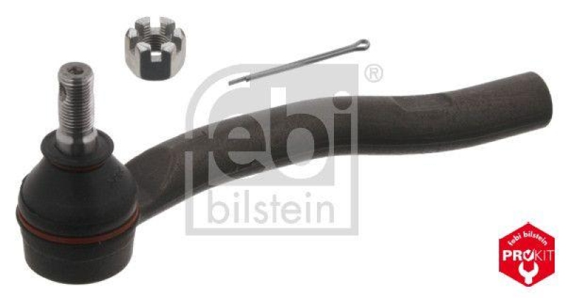FEBI BILSTEIN 34310 Spurstangenendst&uuml;ck mit Kronenmutter und Splint f&uuml;r TOYOTA