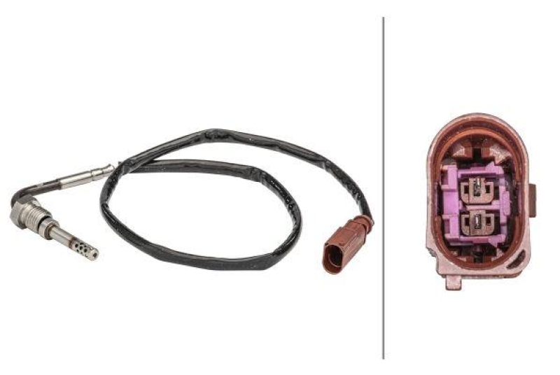 HELLA 6PT 358 181-011 Sensor, Abgastemperatur