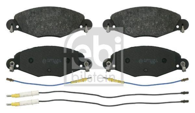 FEBI BILSTEIN 16419 Bremsbelagsatz f&uuml;r CITROEN