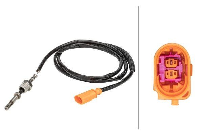 HELLA 6PT 358 181-021 Sensor, Abgastemperatur