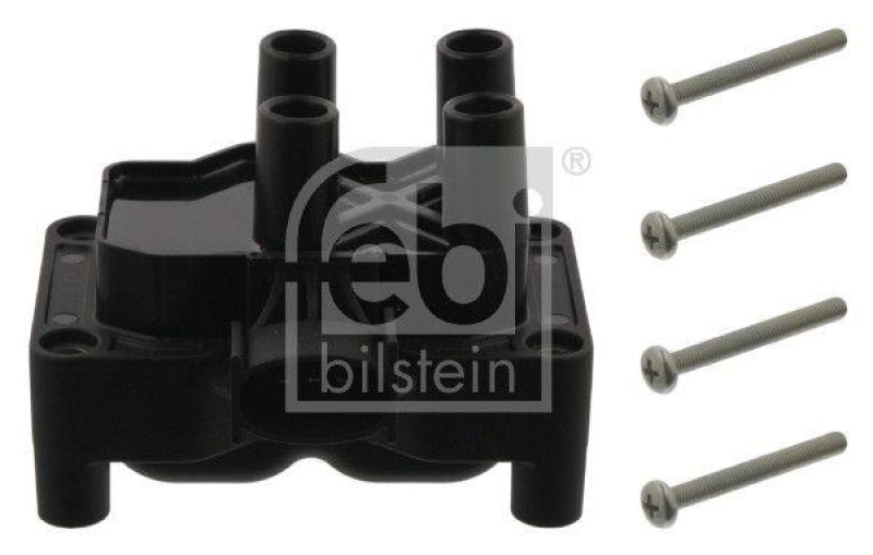 FEBI BILSTEIN 36999 Z&uuml;ndspule mit Befestigungsschrauben f&uuml;r Ford
