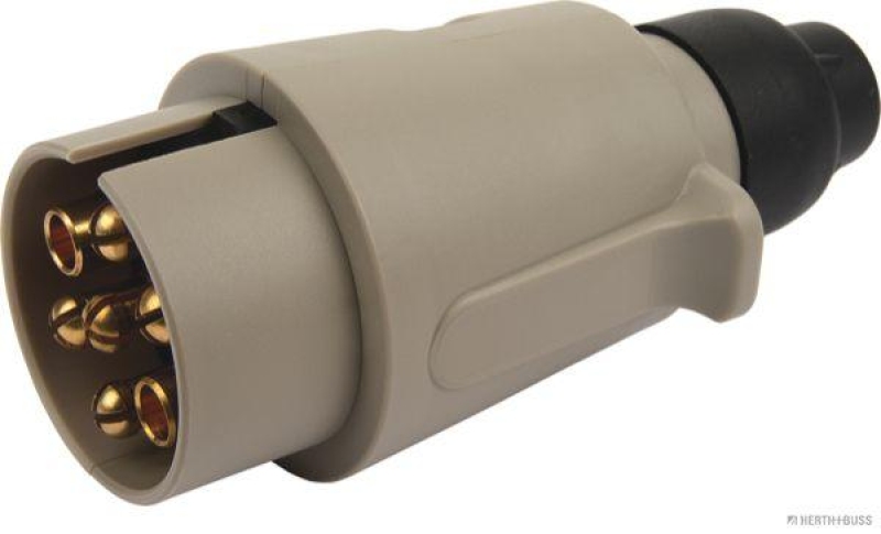 HERTH+BUSS 51305546 Stecker 7-polig, S-Typ, 6 - 12 V