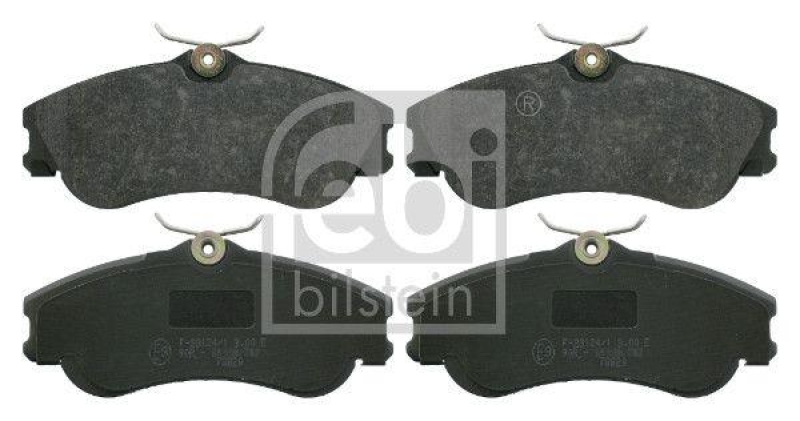 FEBI BILSTEIN 16421 Bremsbelagsatz f&uuml;r CITROEN