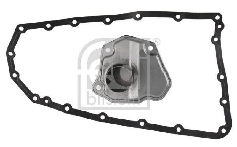 FEBI BILSTEIN 184209 Getriebeölfiltersatz für Automatikgetriebe, mit Ölwannendichtung und Dichtring für NISSAN
