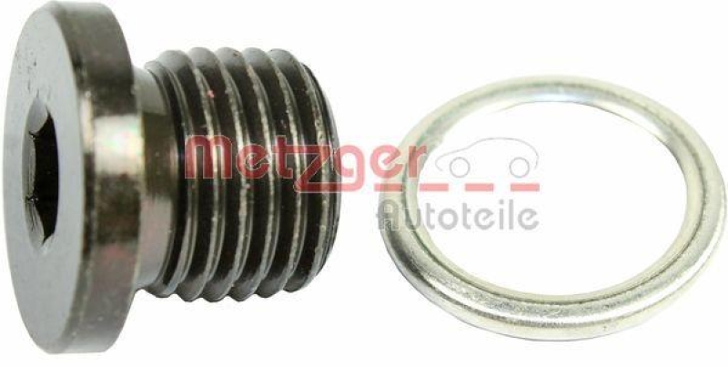 METZGER 8030014 Verschlussschraube, Ölwanne für AUDI/PORSCHE/SEAT/SKODA/VW MIT DICHTUNG