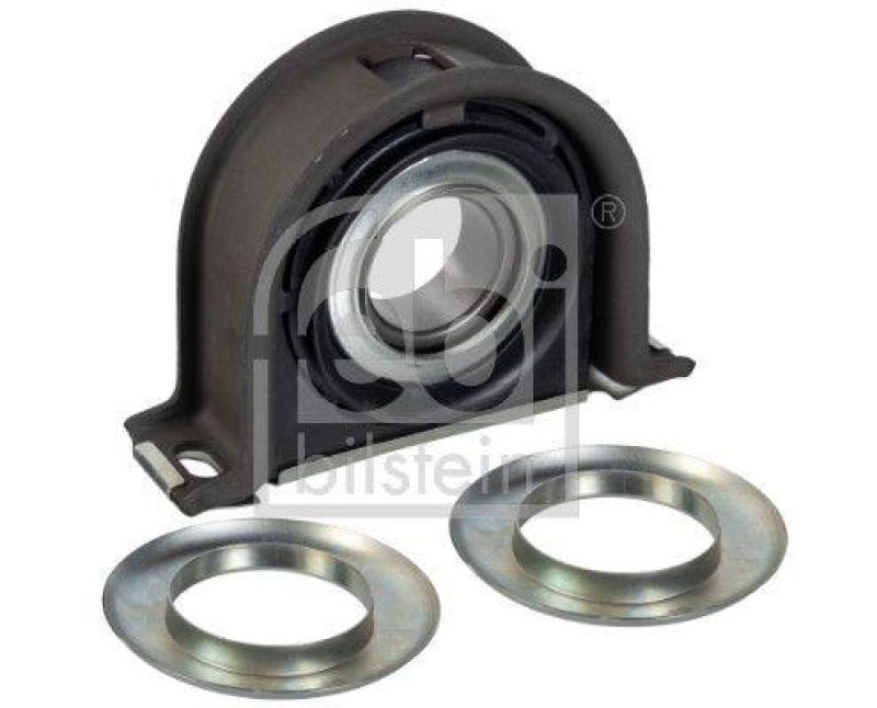 FEBI BILSTEIN 183119 Kardanwellenmittellager mit integriertem Wälzlager und Anbaumaterial für Volvo