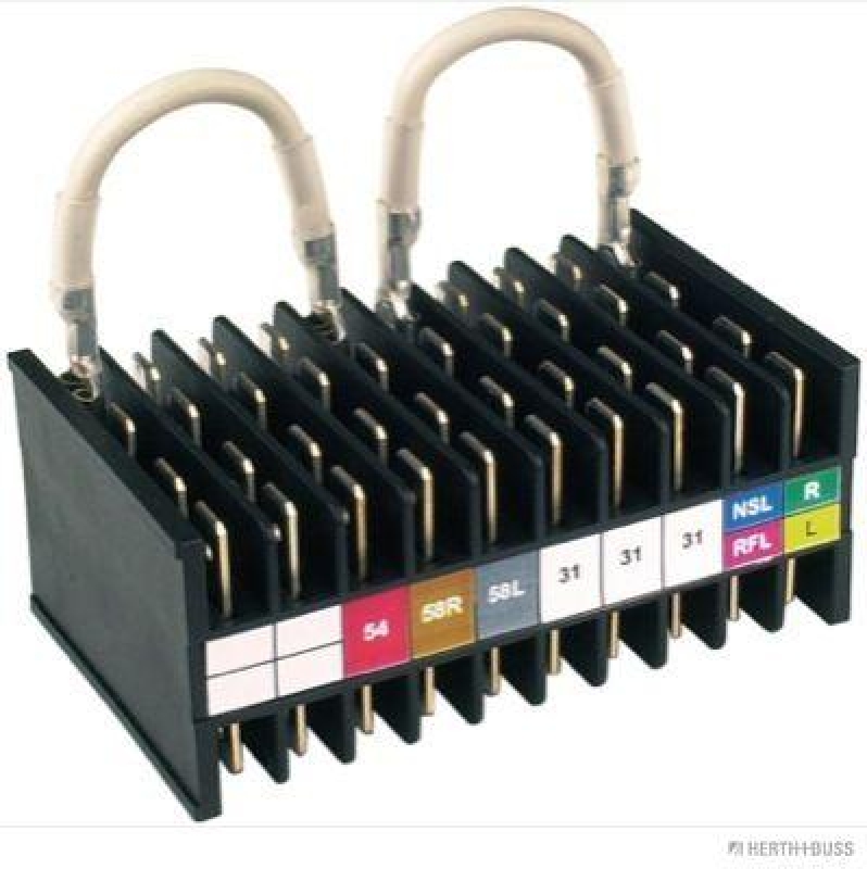 HERTH+BUSS 50390111 Steckeinsatz, Kabelverbindungsdose 12 - polig