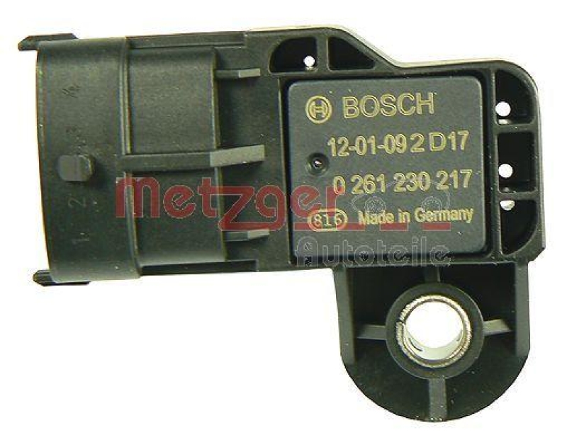 METZGER 0906143 Sensor, Saugrohrdruck f&uuml;r FORD/HONDA/MB/OPEL