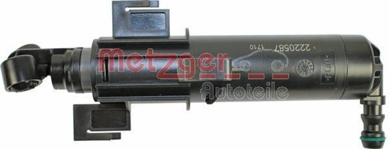 METZGER 2220587 Waschwasserdüse, Scheinwerferreinigung für AUDI links
