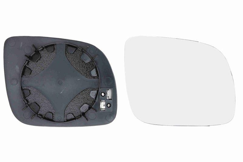 VEMO V10-69-0001 Spiegelglas, Außenspiegel beheizt, links für VW