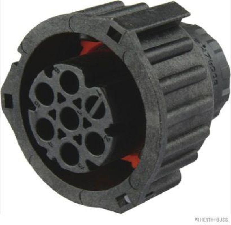 HERTH+BUSS 50390117 Steckgeh&auml;use AMP Tyco RK 1,5, 6-polig, Rundsteckh&uuml;.
