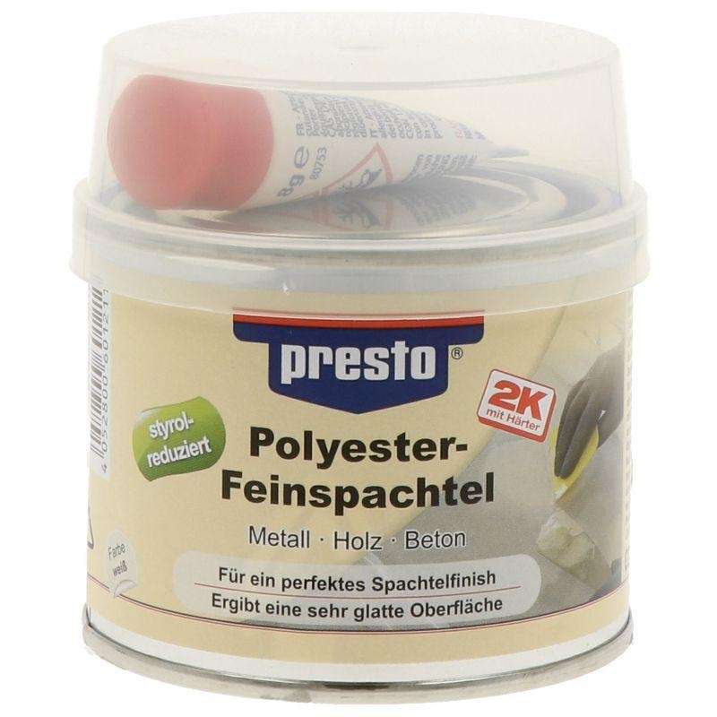 PRESTO 601211 Polyester Feinspachtel 250g