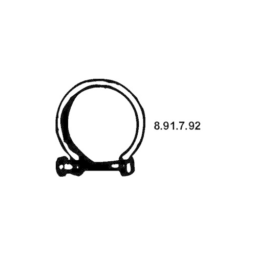 EBERSPÄCHER 8.91.7.92 Rohrverbinder Abgasanlage