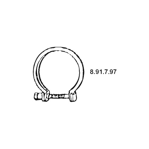 EBERSPÄCHER 8.91.7.97 Rohrverbinder Abgasanlage