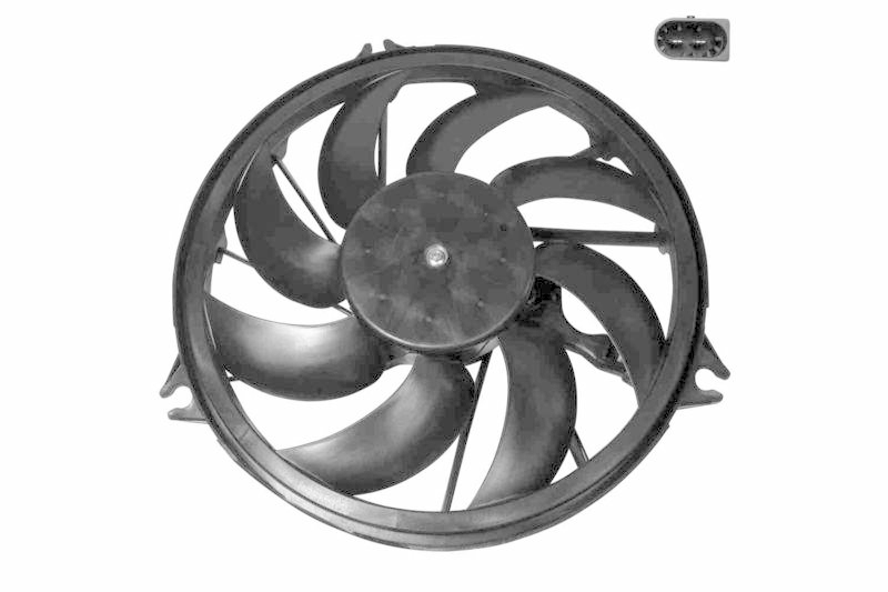 VEMO V42-01-1127 L&uuml;fter, Motork&uuml;hlung Steckerform: Oval, Pol-Anzahl:2 Anzahl R f&uuml;r PEUGEOT