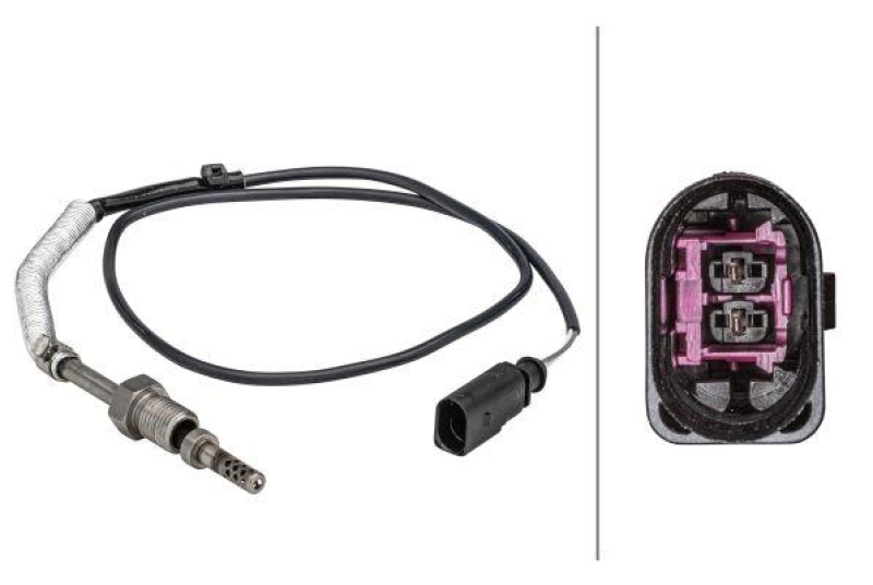 HELLA 6PT 358 181-111 Sensor, Abgastemperatur