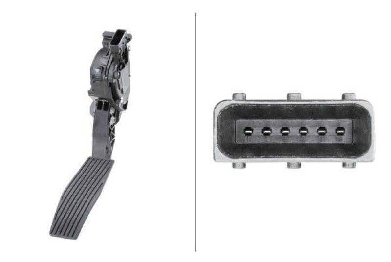 HELLA 6PV 009 765-711 Sensor, Fahrpedalstellung für OPEL/CHEVROLET